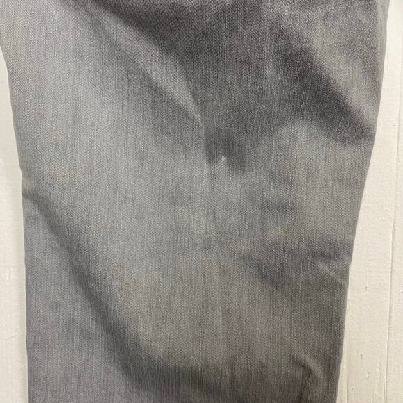 Chico’s Gray Cotton Stretch Slim Leg Jeans Size 10 - Picture 11 of 11